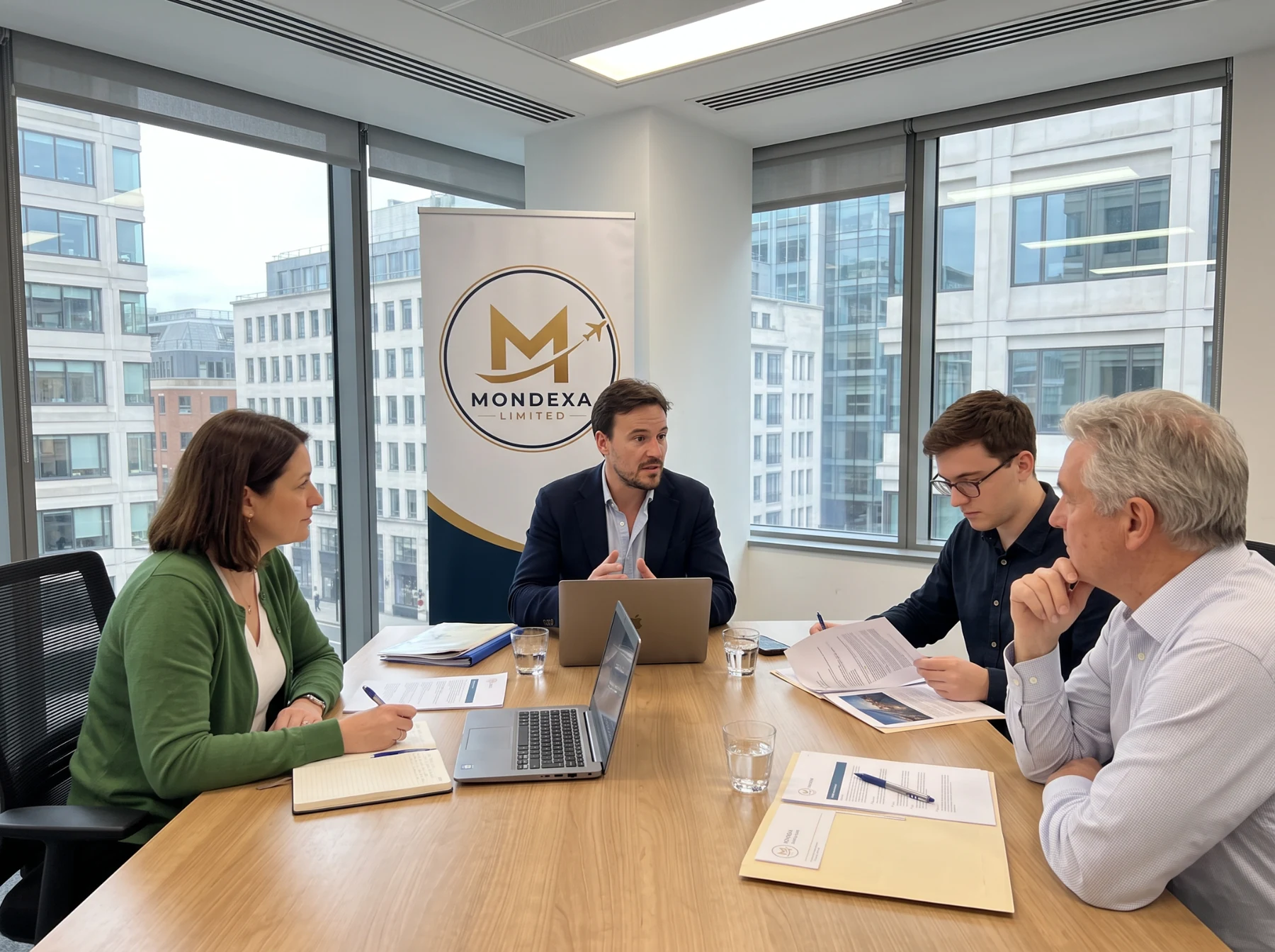 MONDEXA recruitment team meeting